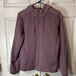 Under Armour Lavender Zip-Up Jacket Sz L VGUC